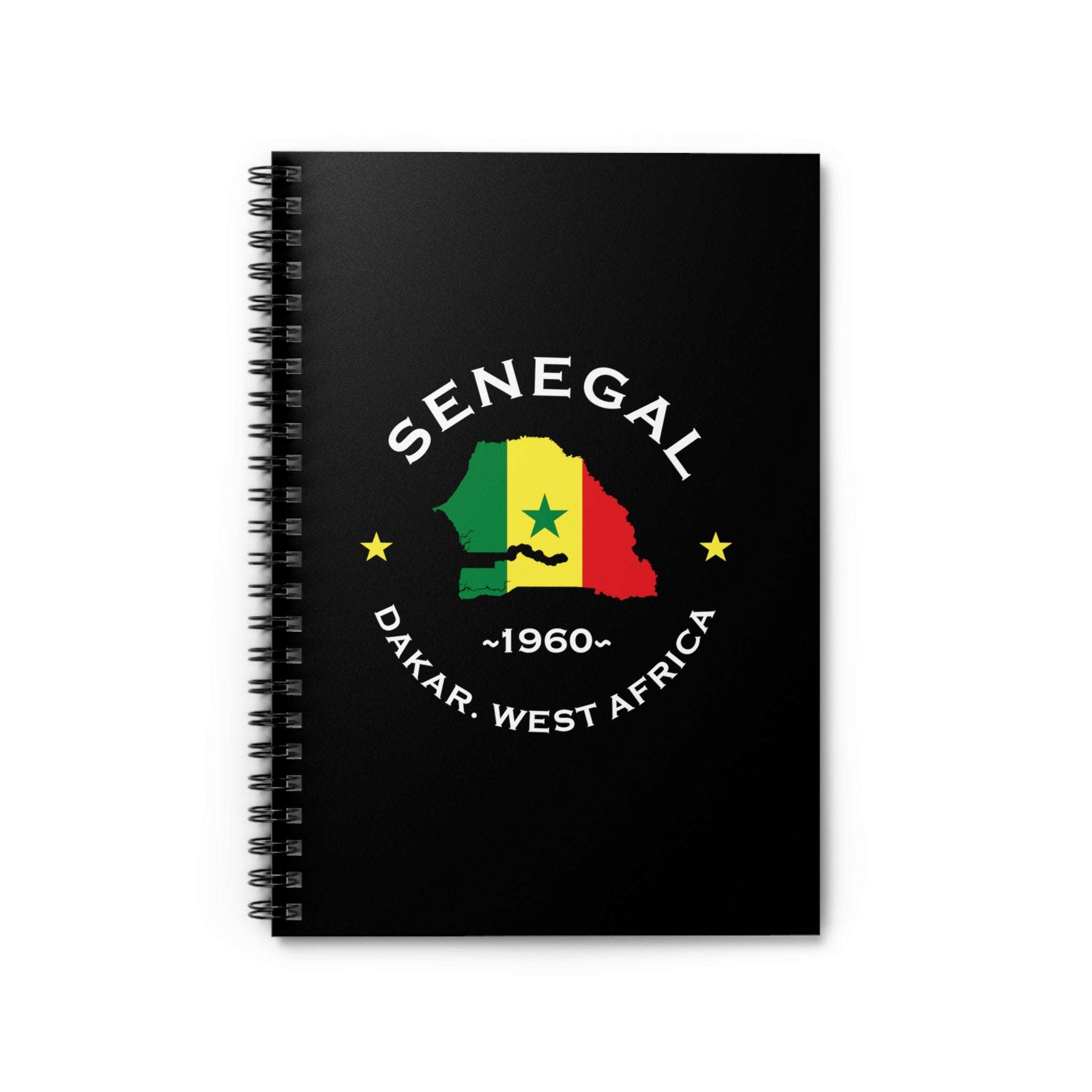 Senegal Spiral Notebook